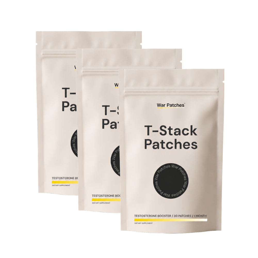 T-Stack 3-month supply — three pouches
