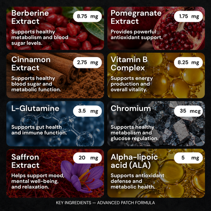 Berberine Fat Burner Patches